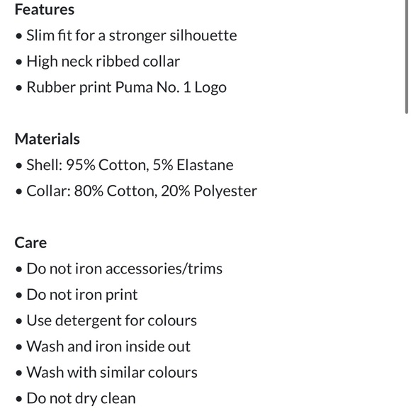 ⭐️Host Pick⭐️ Puma cropped tee NWT - Picture 5 of 7